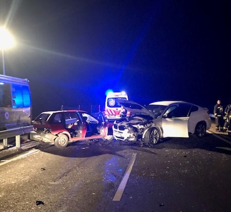 Gáspár Győző és Bea máig nem tudta feldolgozni az éjszakai karambol emlékét. /Fotó: RAS-Archívum