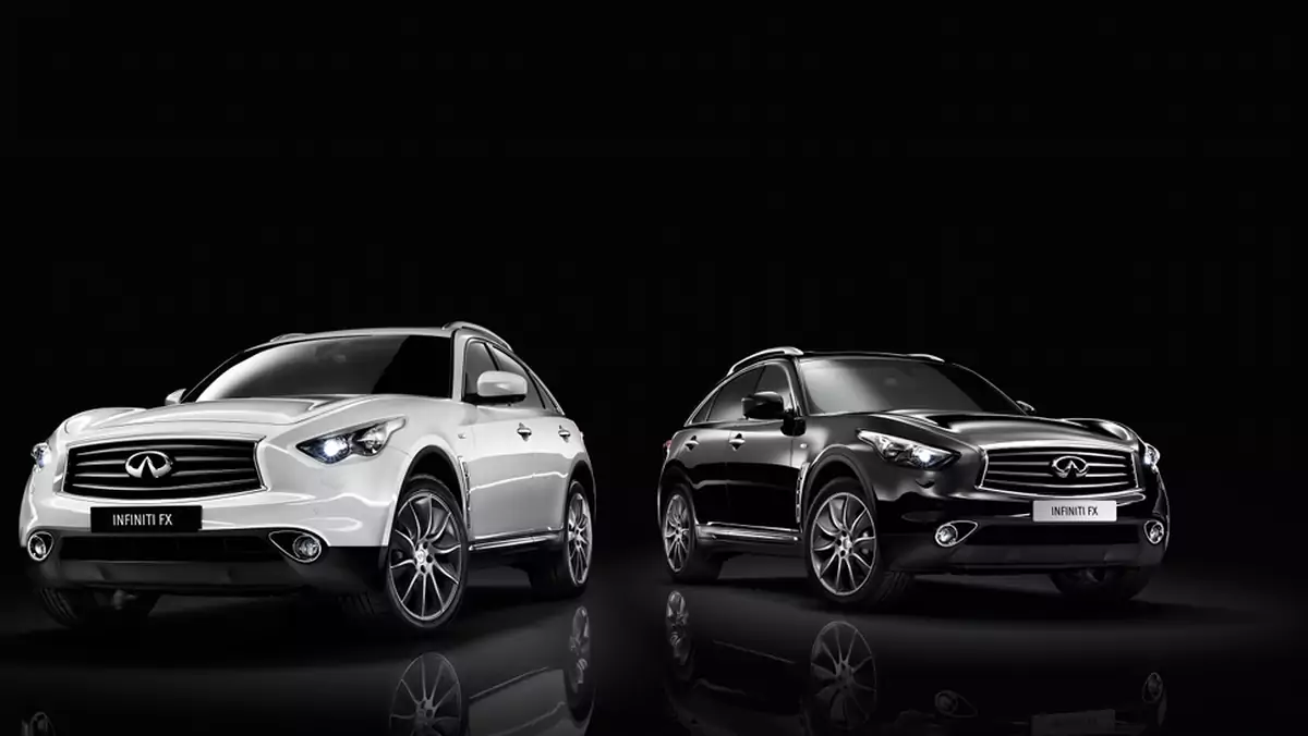 Infiniti FX Black and White Edition