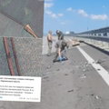 Uszkodzony most Krymski. Oto zdjęcia satelitarne