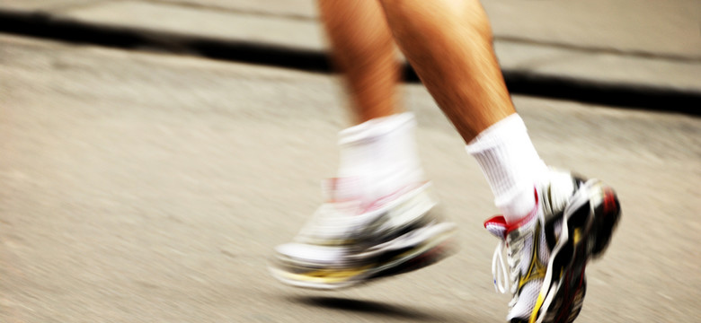 Bieg sprinterów-weteranów robi furorę w sieci
