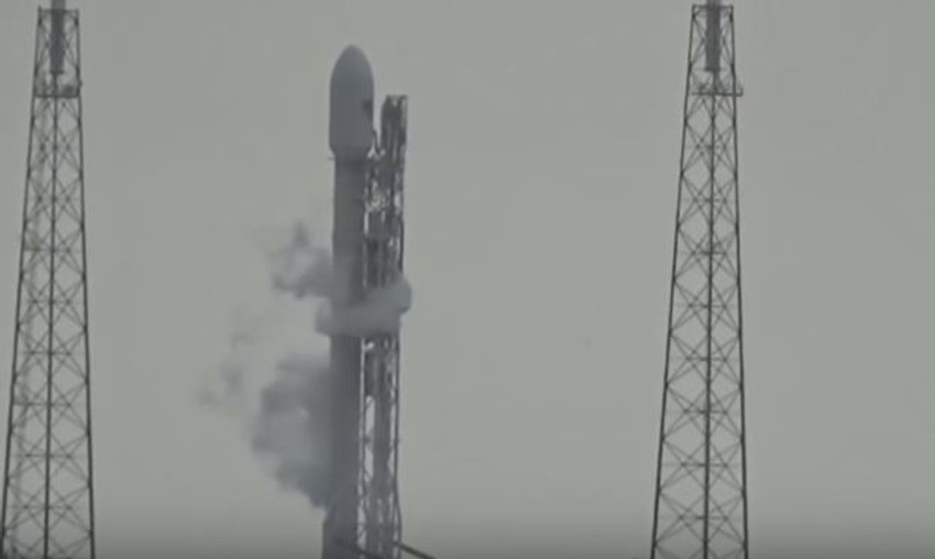 Falkon 9, trenutak pre eksplozije