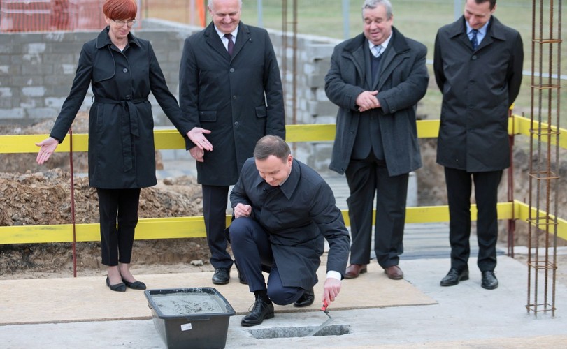 ANDRZEJ DUDA W STRZELCACH KRAJEŃSKICH