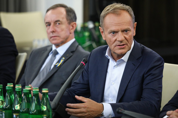 Tomasz Grodzki i Donald Tusk