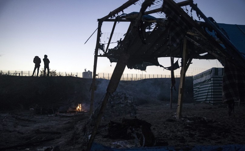 POZOSTAŁOŚCI PO 'DŻUNGLI' W CALAIS