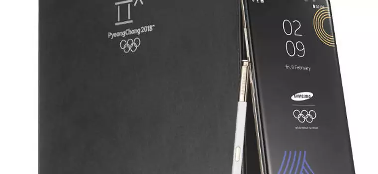 Samsung Galaxy Note 8 w limitowanej wersji z okazji Zimowych Igrzysk Olimpijskich 2018