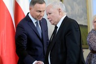 Jarosław Kaczyński i Andrzej Duda