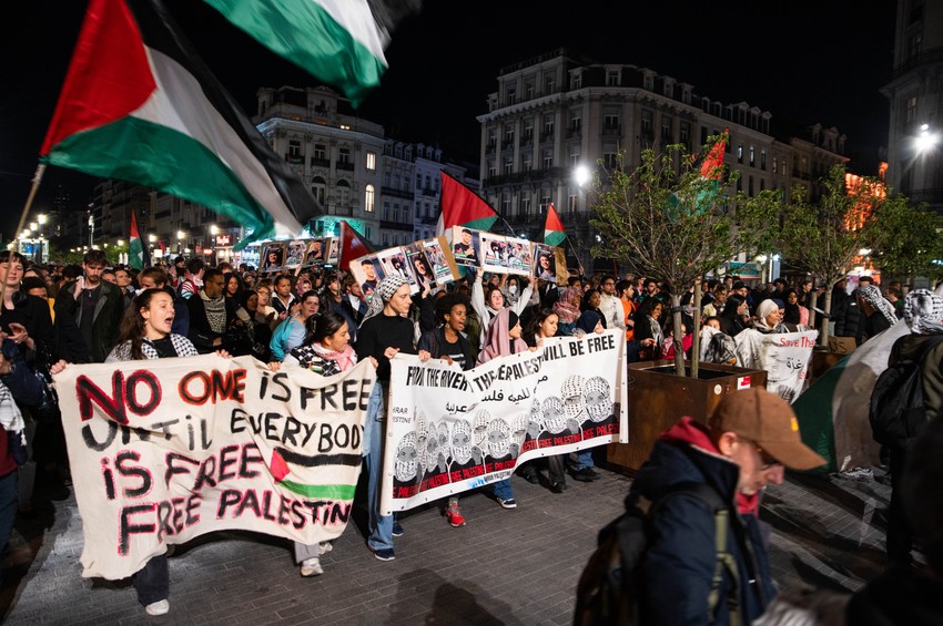 Protest u Belgiji zbog Gaze