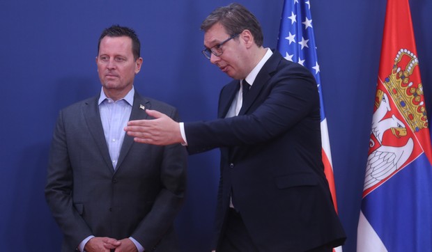 Ričard Grenel i Aleksandar Vučić