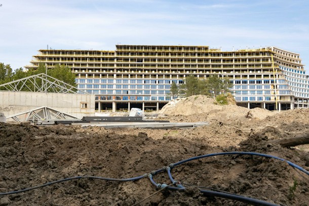 Budowa Hotelu Gołębiewski w Pobierowie