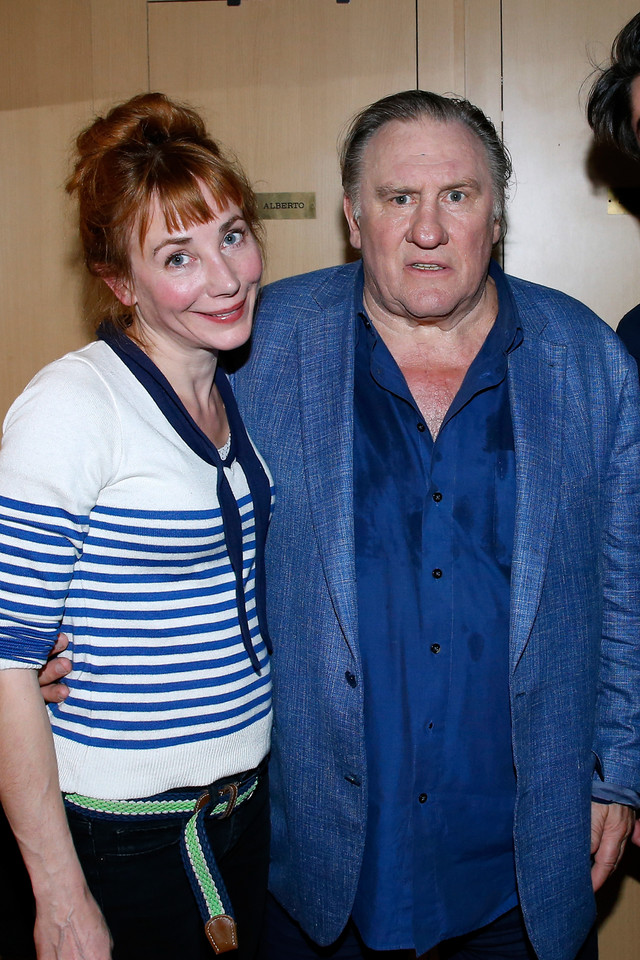 Julie Depardieu i je ojciec Gerard Depardieu