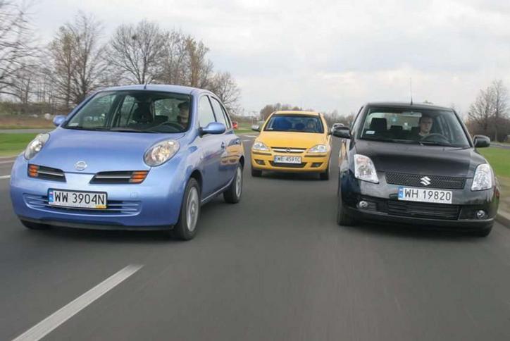 Stylowe maluchy za małe pieniądze Micra kontra Opel Corsa