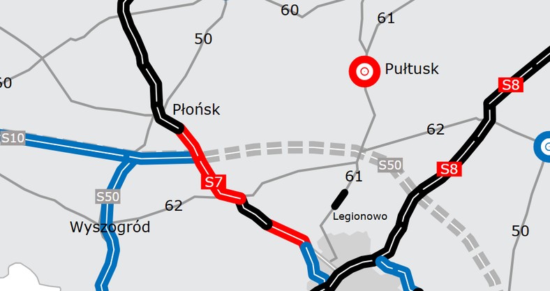 Drogi w budowie na Mazowszu