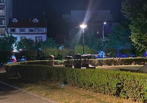 Mesto gde je devojka izbodena kod Vukovog spomenika