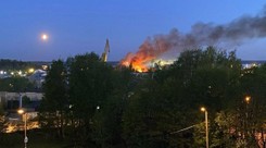 Potężny cios dla Rosjan. Ukraińskie drony zaatakowały lotnisko wojskowe i rafinerię