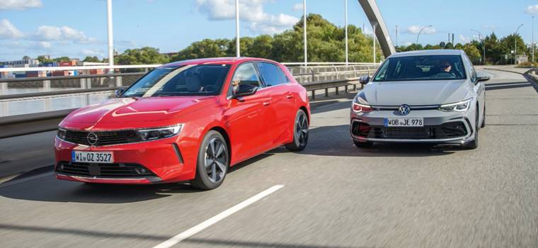 Nowy Opel Astra kontra Volkswagen Golf. Zwycięży przebojowość czy rutyna?
