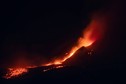 Wulkan Etna na Sycylii ponownie się przebudził