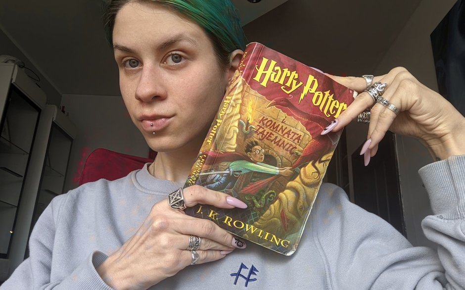 Herzyk i ukochana książka z dzieciństwa Harry Potter