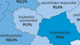 Różnice w dochodach gospodarstw domowych wiążą się m.in. z miejscem zamieszkania