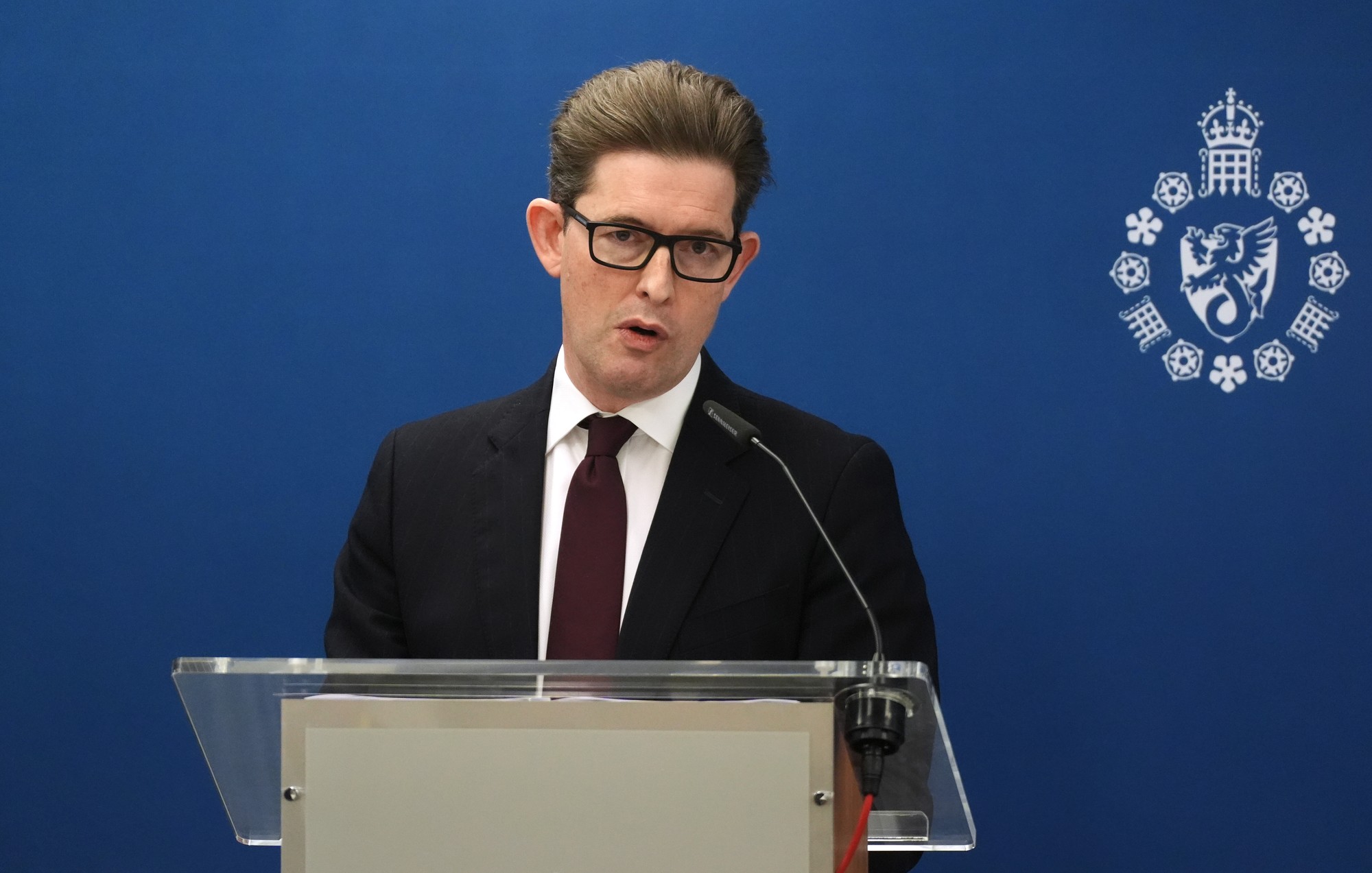Riaditeľ britskej domácej tajnej služby (kontrarozviedky) MI5 Ken McCallum.