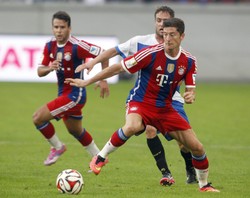 Efektowny debiut Lewandowskiego w Bayernie