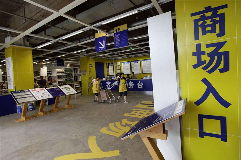W Chinach podrobili... sklep IKEA!