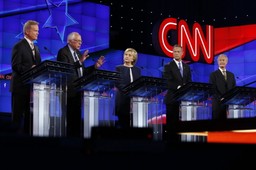 Pierwsza wyborcza debata demokratów: Clinton czy Sanders na prezydenta USA