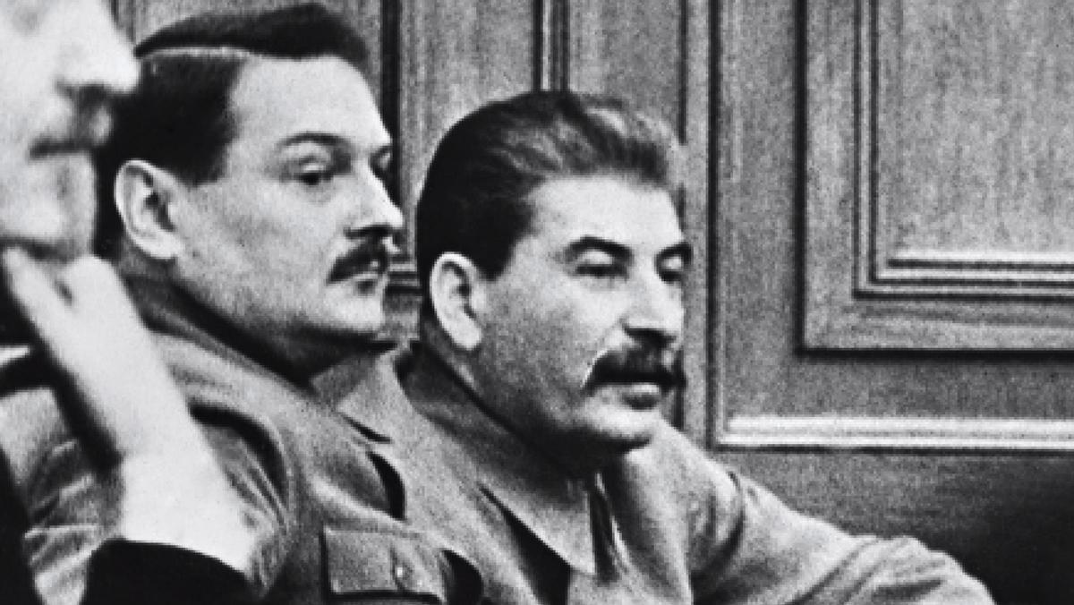 Żdanow  i Stalin