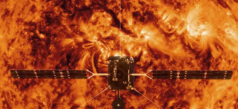 Solar Orbiter wpadł w koronalny wyrzut masy ze Słońca