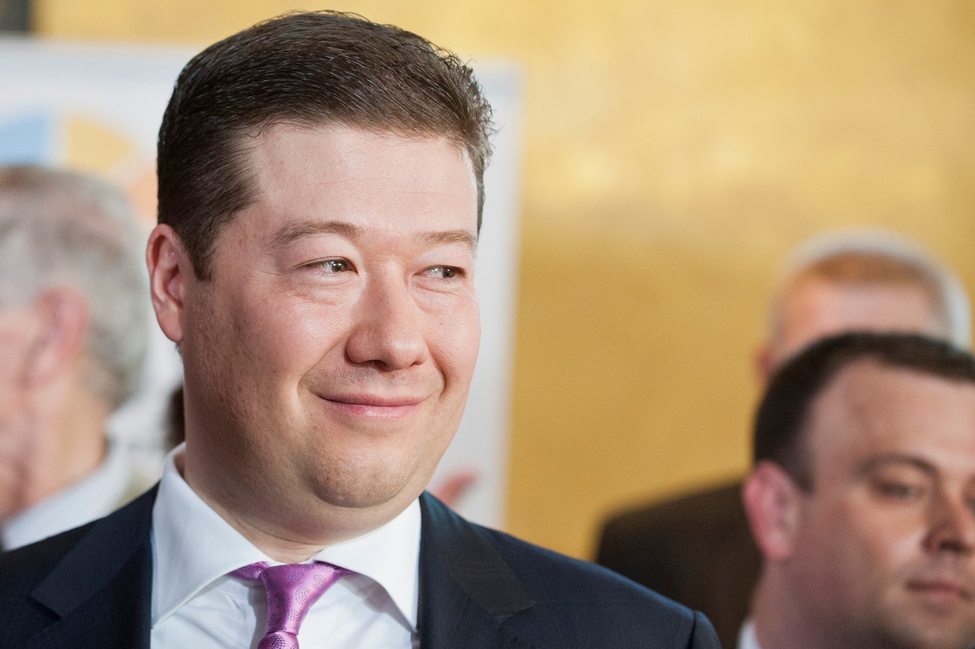 Predseda českého opozičného hnutia SPD Tomio Okamura.