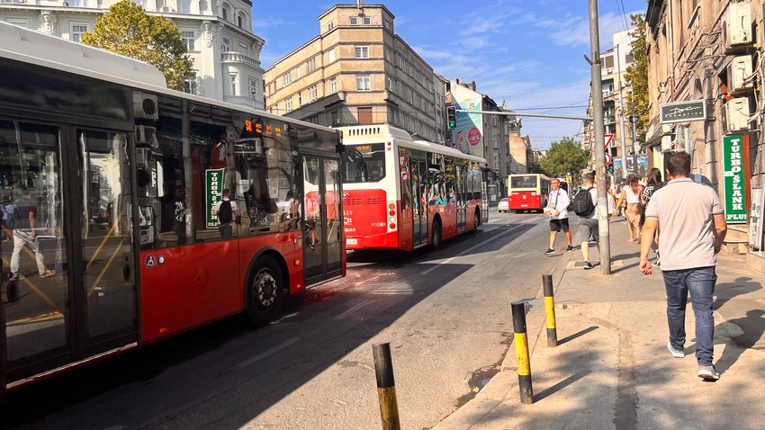Gužve Bulevar despota Stefana