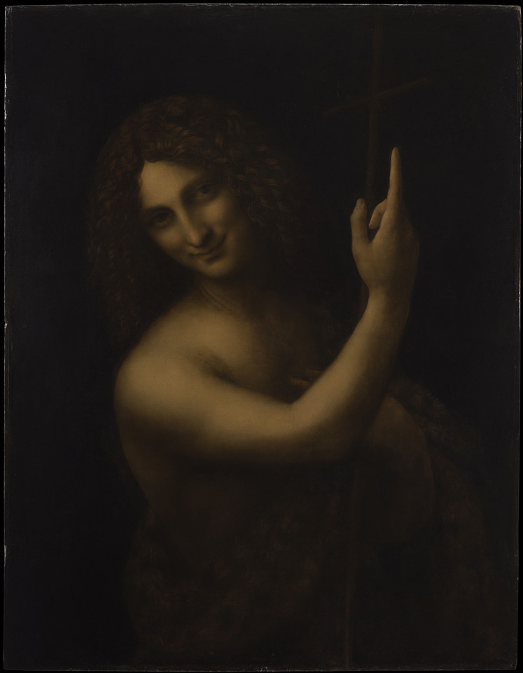 Leonardo da Vinci, "Święty Jan Chrzciciel" 