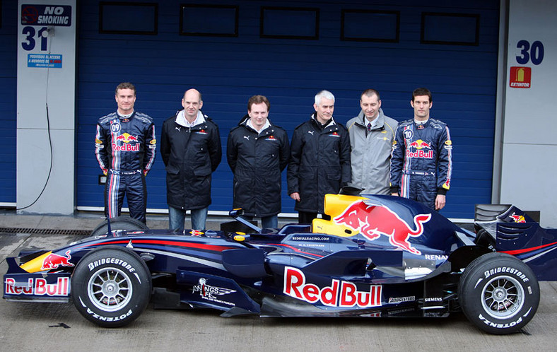 Red Bull Racing 2008 - kierowcy, historia