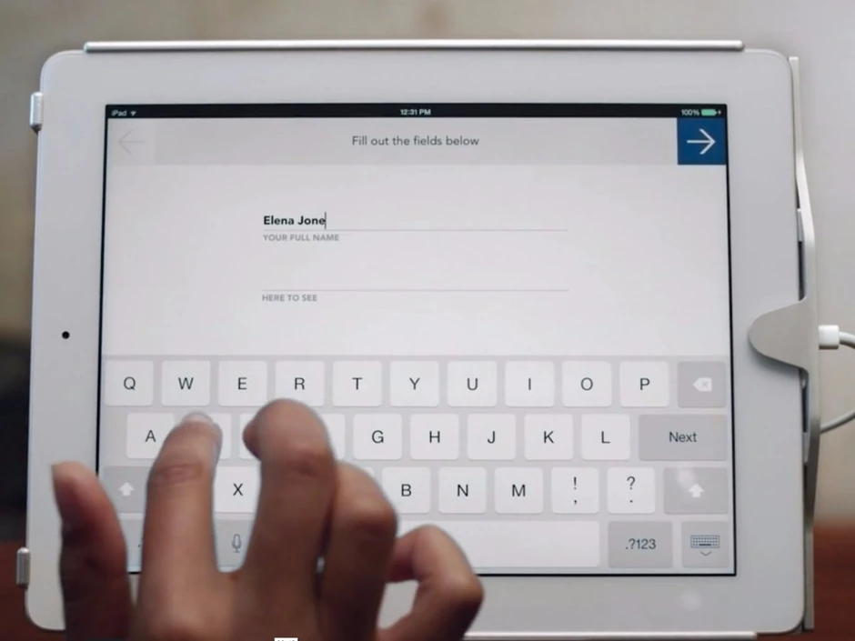 Envoy je napravio softver za registraciju posetilaca