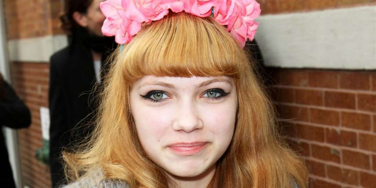 Tavi Gevinson - tydzień mody w Nowym Jorku 2012