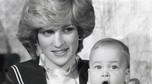 Księżna Diana w 1982 roku z synem Williamem / fot. EAST NEWS