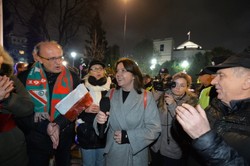 Zandberg, Lichocka, Cymański... Kto jeszcze pojawił się na manifestacjach? ZDJĘCIA