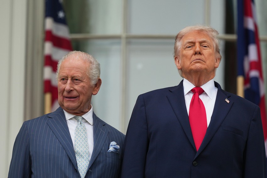 Tramp ugostio kralja Čarlsa 