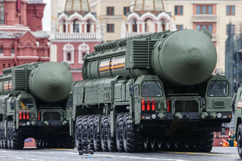 Rosyjski międzykontynentalny pocisk balistyczny Jars z głowicą jądrową