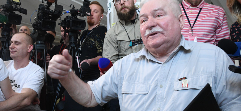 Wałęsa mówi o protestujących w Sejmie. I krytykuje postawę Kościoła