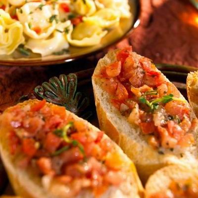 Egyszerű bruschetta