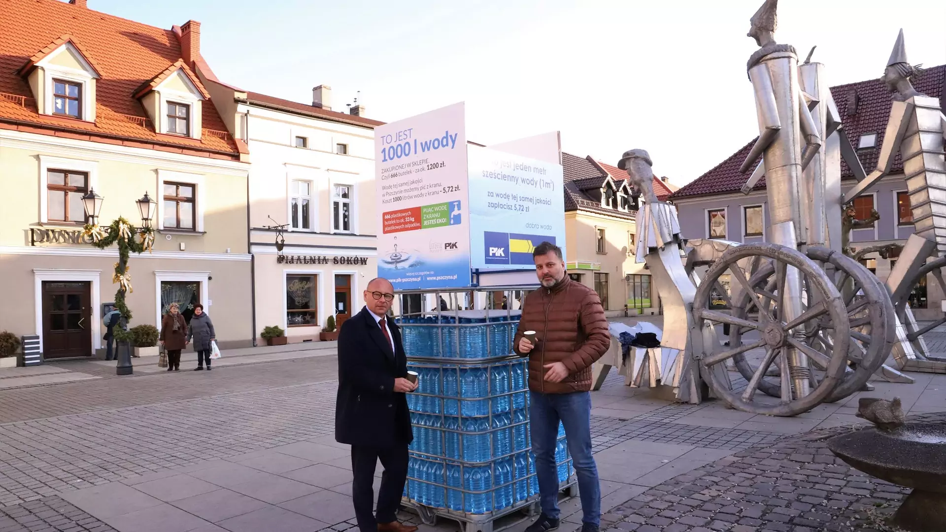 Kranówka jest ekologiczna i opłacalna. Nowa miejska instalacja zachęca do picia wody z kranu