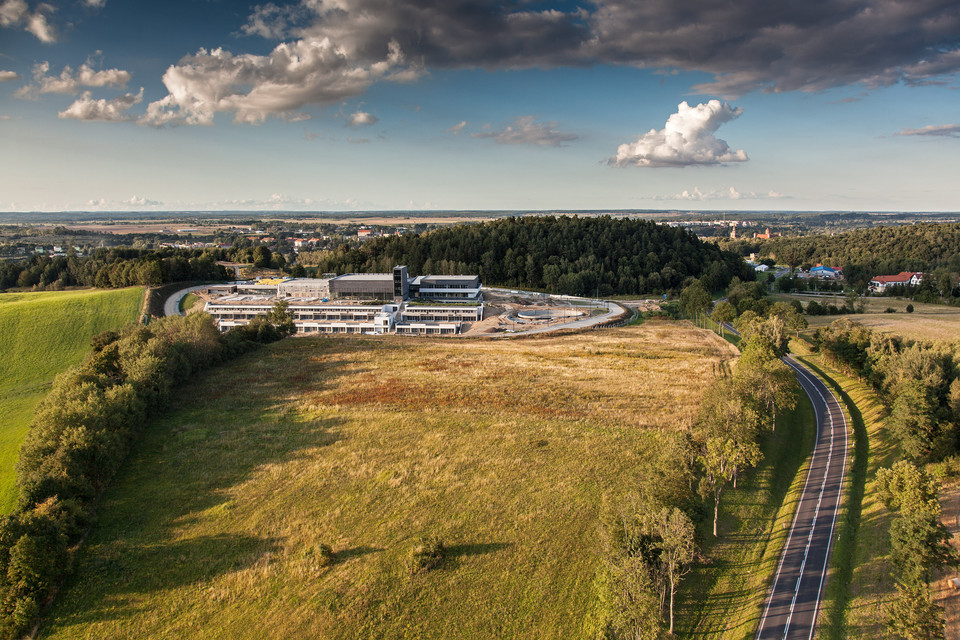 Lidzbark Warmiński, budowa Term Warmińskich