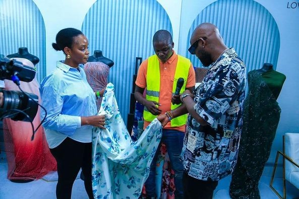 Kenzo bought some bridal materials from the Bride and Groom Expo yesterday