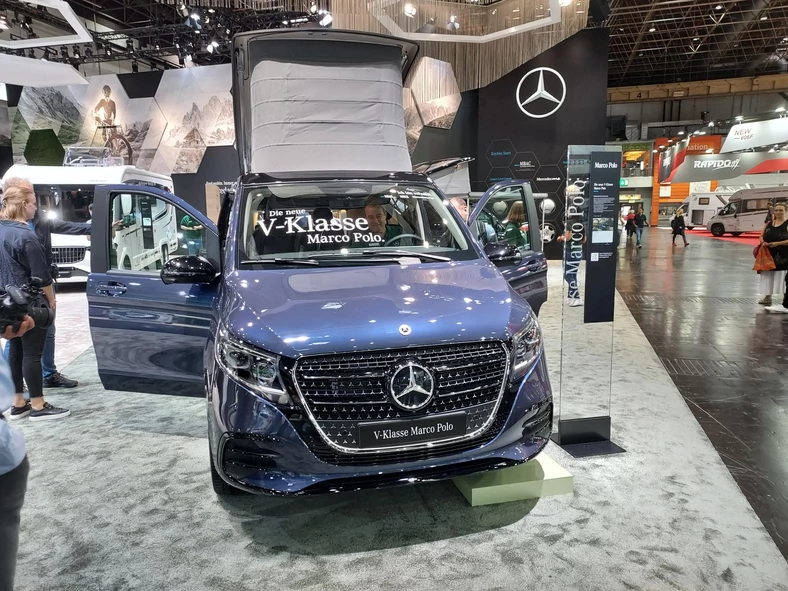 Caravan Salon 2023. Mercedes Marco Polo