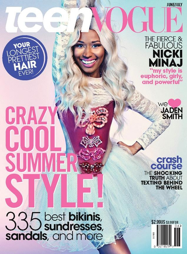 Nicki Minaj na okładce "Teen Vogue"