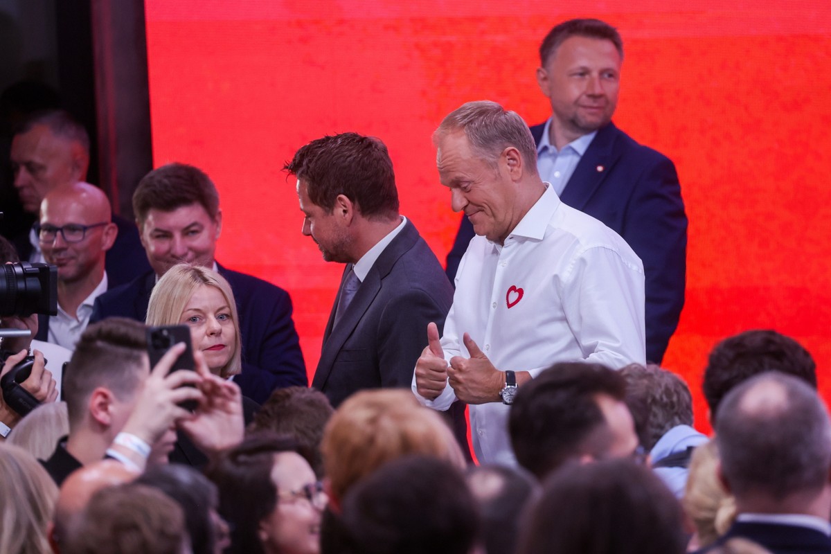 Donald Tusk, Rafał Trzaskowski, Marcin Kierwiński