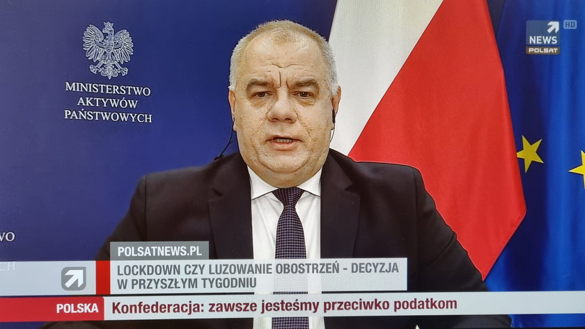 Jacek Sasin skomentował spór w Porozumieniu