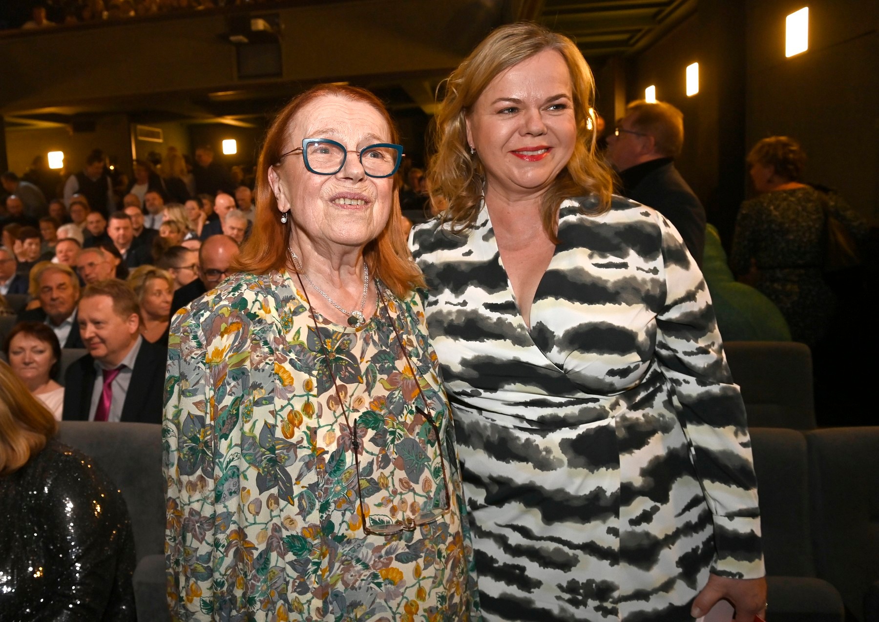 Česká herečka Iva Janžurová s dcérou Sabinou Remundovou.