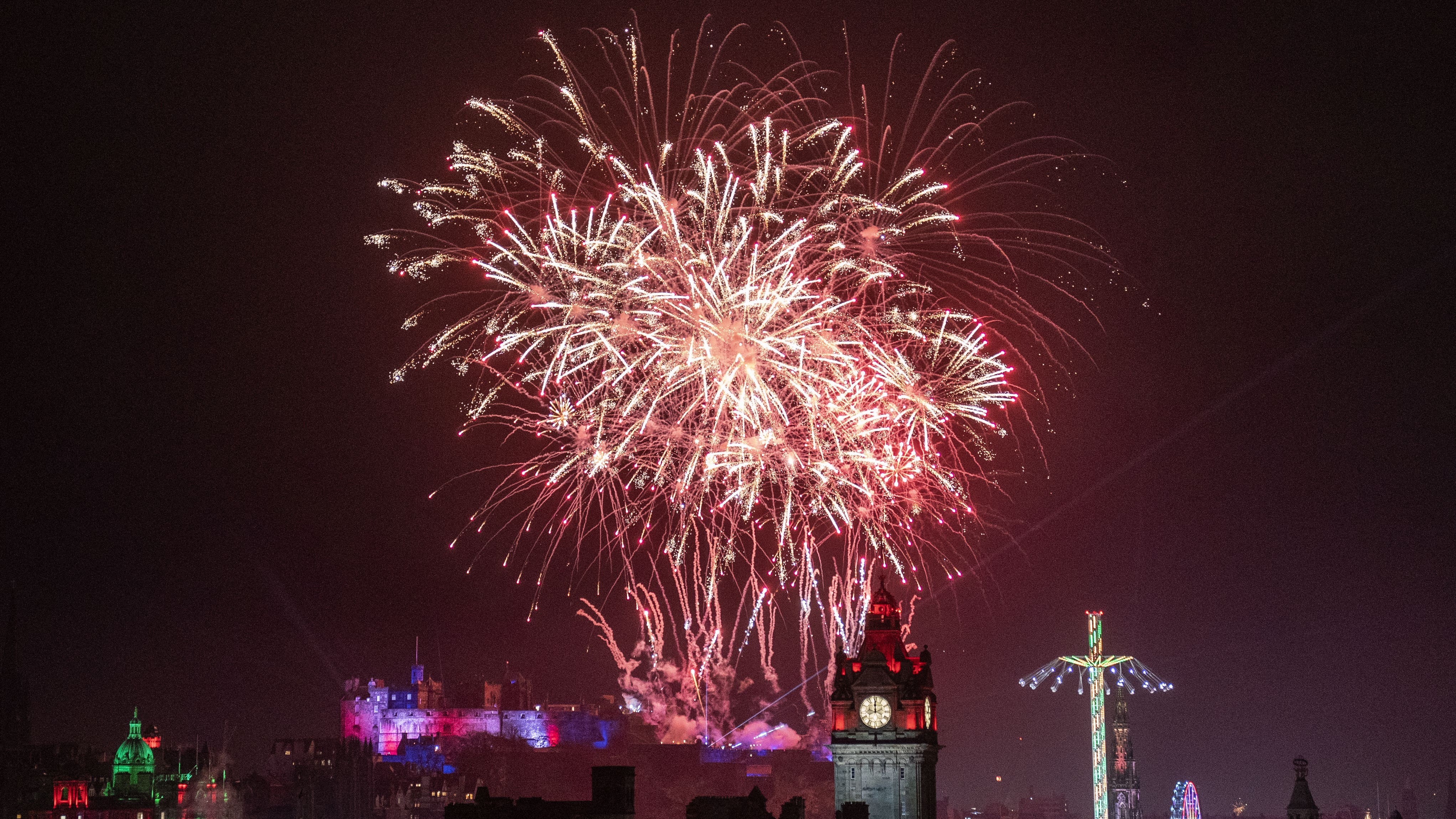 Thousands brave -2°C for Edinburgh's Hogmanay return tonight
