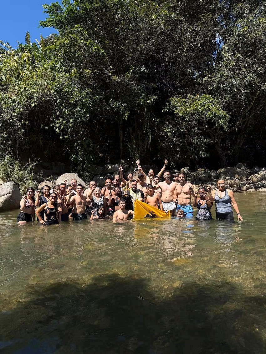 Plivanje za Časni krst u Kolumbiji